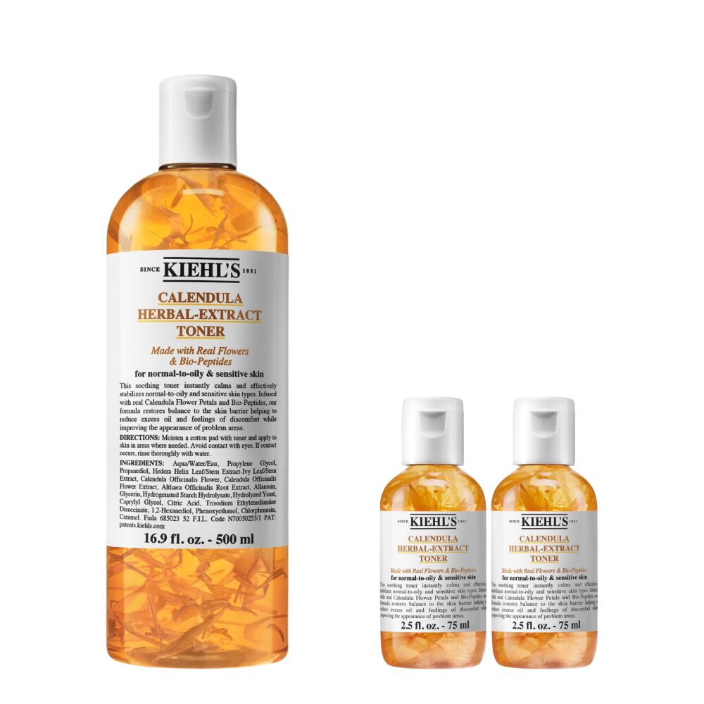 칼렌듈라 꽃잎 토너 500ML 세트