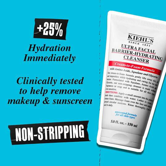 울트라 훼이셜 베리어 하이드레이팅 클렌저